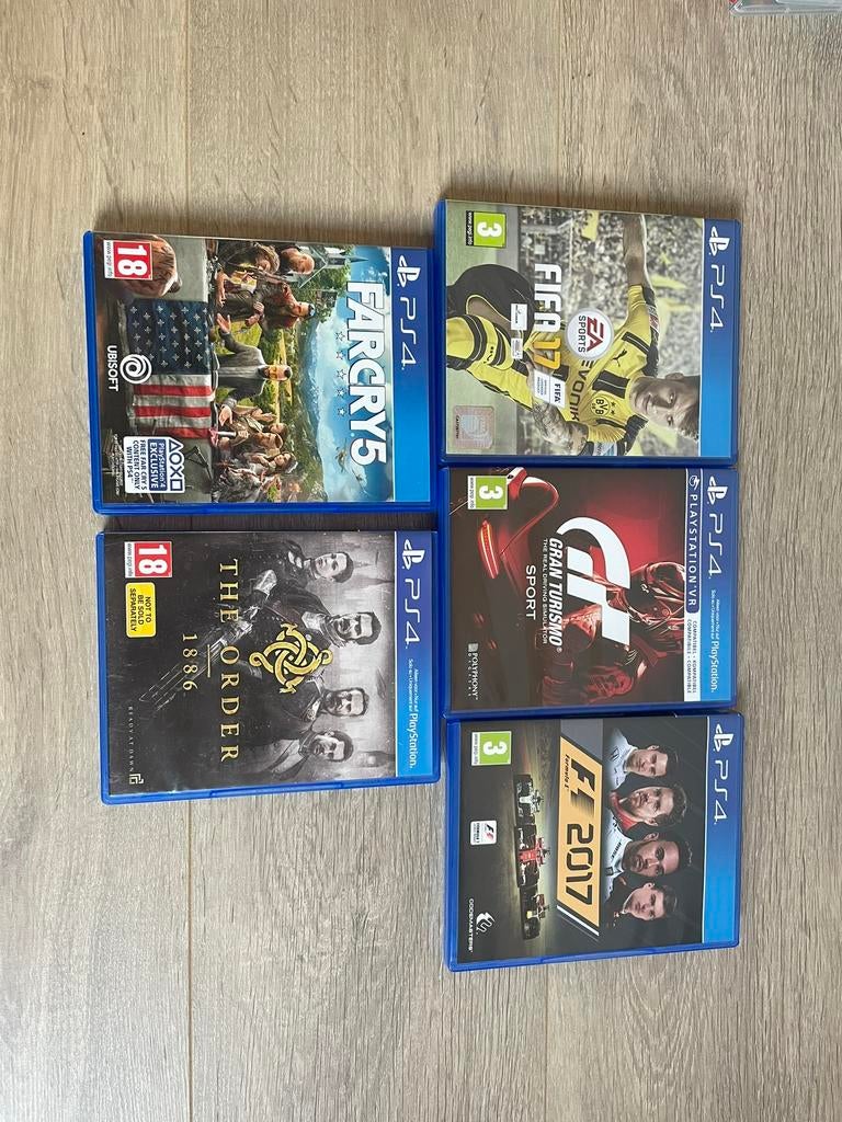 Veschillende ps5 spelletjes, Ophalen, Zo goed als nieuw