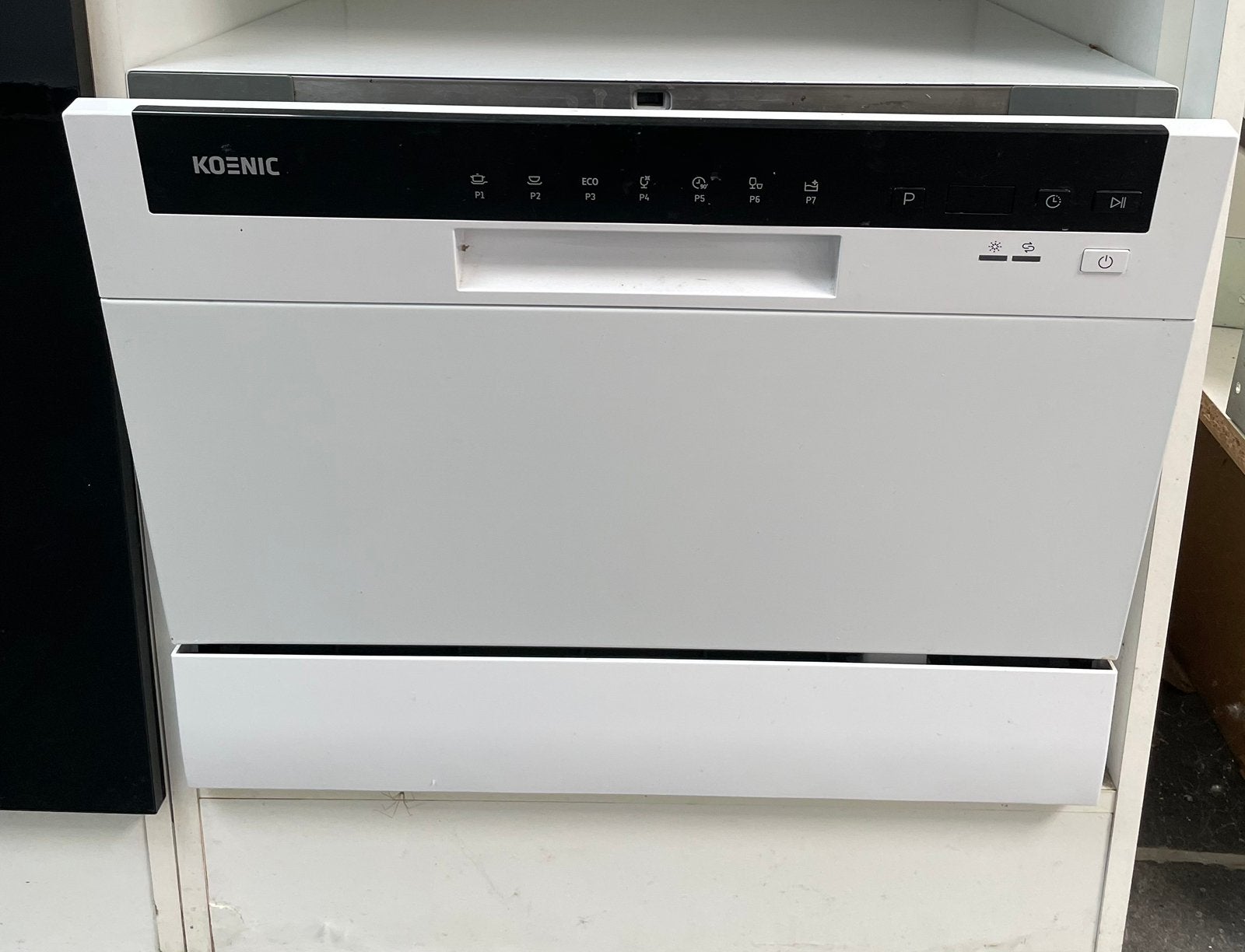 Mini vaatwasmachine Koenic, Ophalen, Zo goed als nieuw