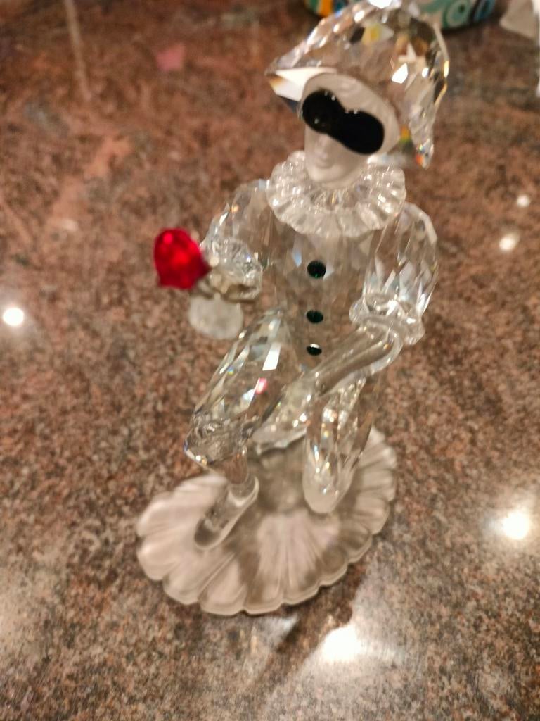 Swarovski Harlekijn, Ophalen