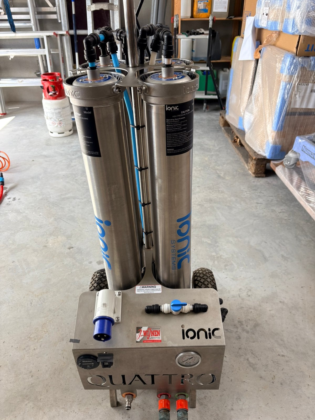 Ionic quattro S, Articles professionnels, Enlèvement
