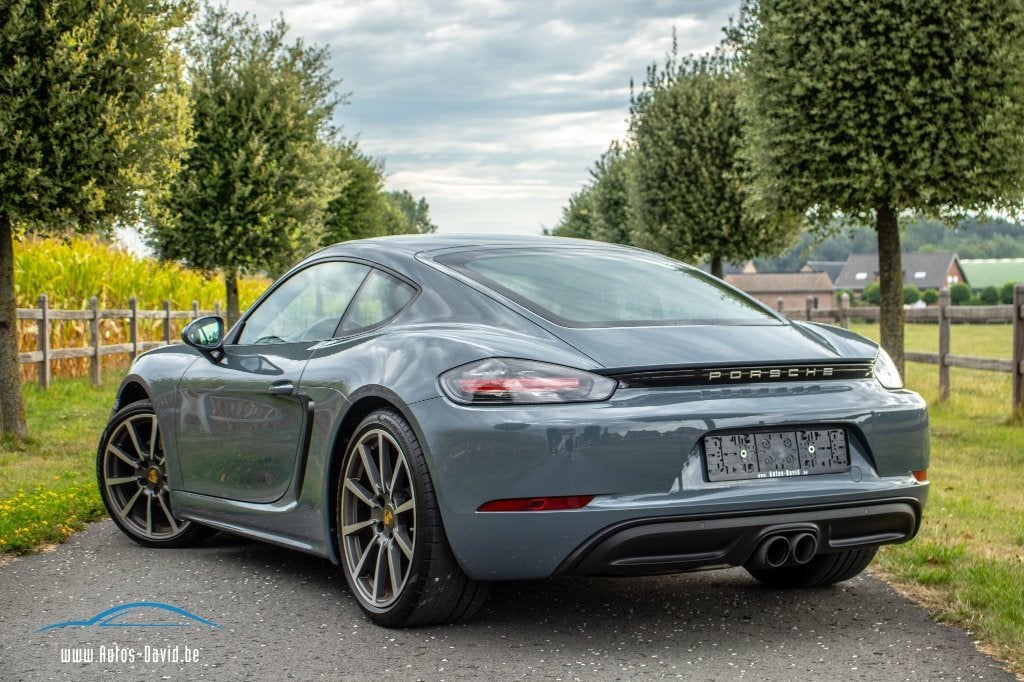 Porsche 718 Cayman 2.0 Turbo Coupe Manuel / HISTORIQUE, Autos, Cuir et Alcantara, Achat, Euro 6, Entreprise