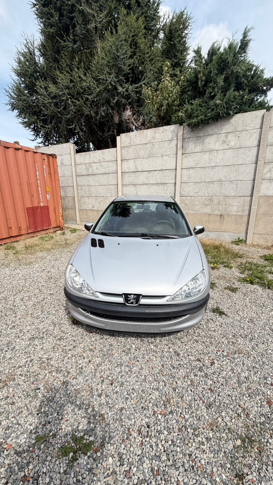 Peugeot 206 Manuelle approuvée pour la vente GASOLINE 2007, Argent ou Gris, 3 places, Boîte manuelle, Particulier