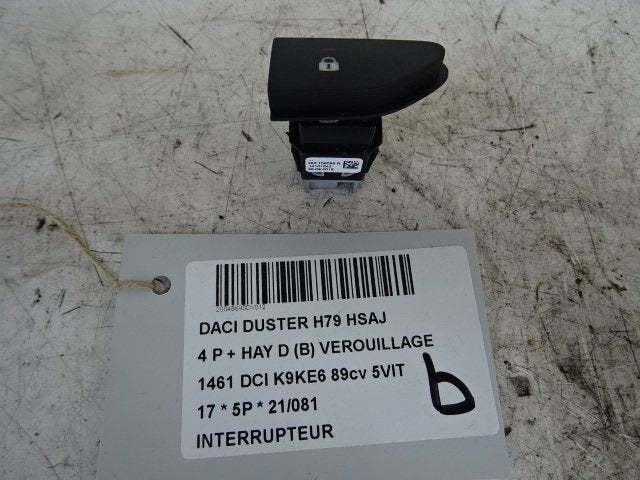 SCHAKELAAR Dacia Duster (HS) (01-2009/01-2018) (252108098R), Gebruikt, Dacia