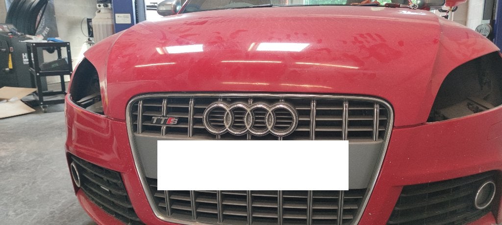 Audi TTS 8J/MK2 2010 bumper, Ophalen, Gebruikt, Voor, Audi