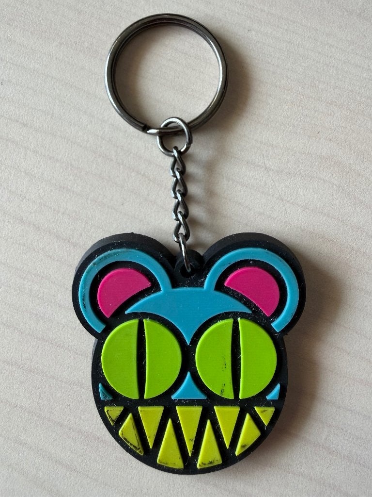 Sleutelhanger Keychain Radiohead, Verzamelen, Sleutelhangers, Ophalen of Verzenden, Gebruikt