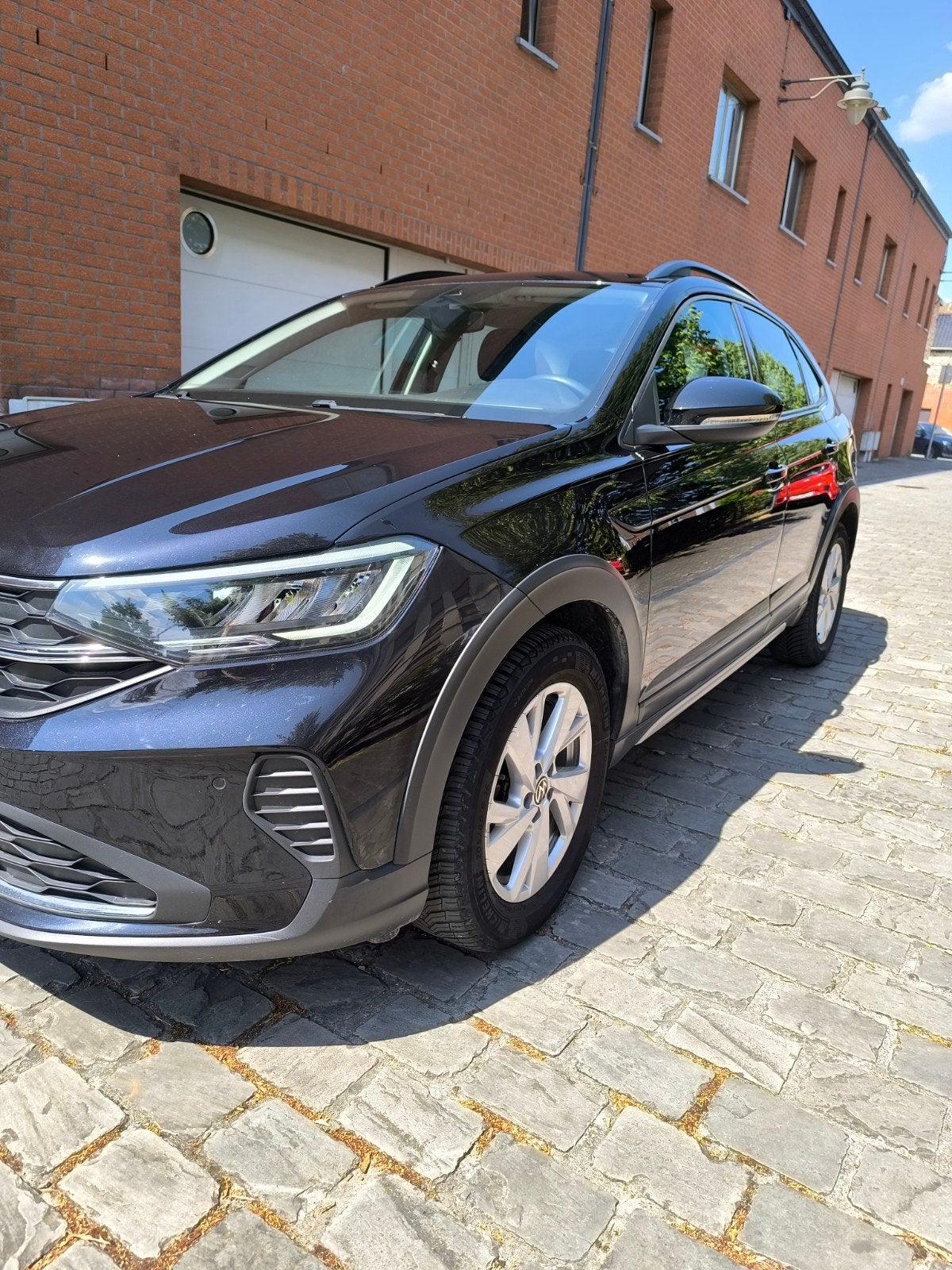 VW TAIGO vanaf 04/22 - handgeschakeld - benzine - zwart, Auto's, Stof, Start-stop-systeem, Zwart, Zwart
