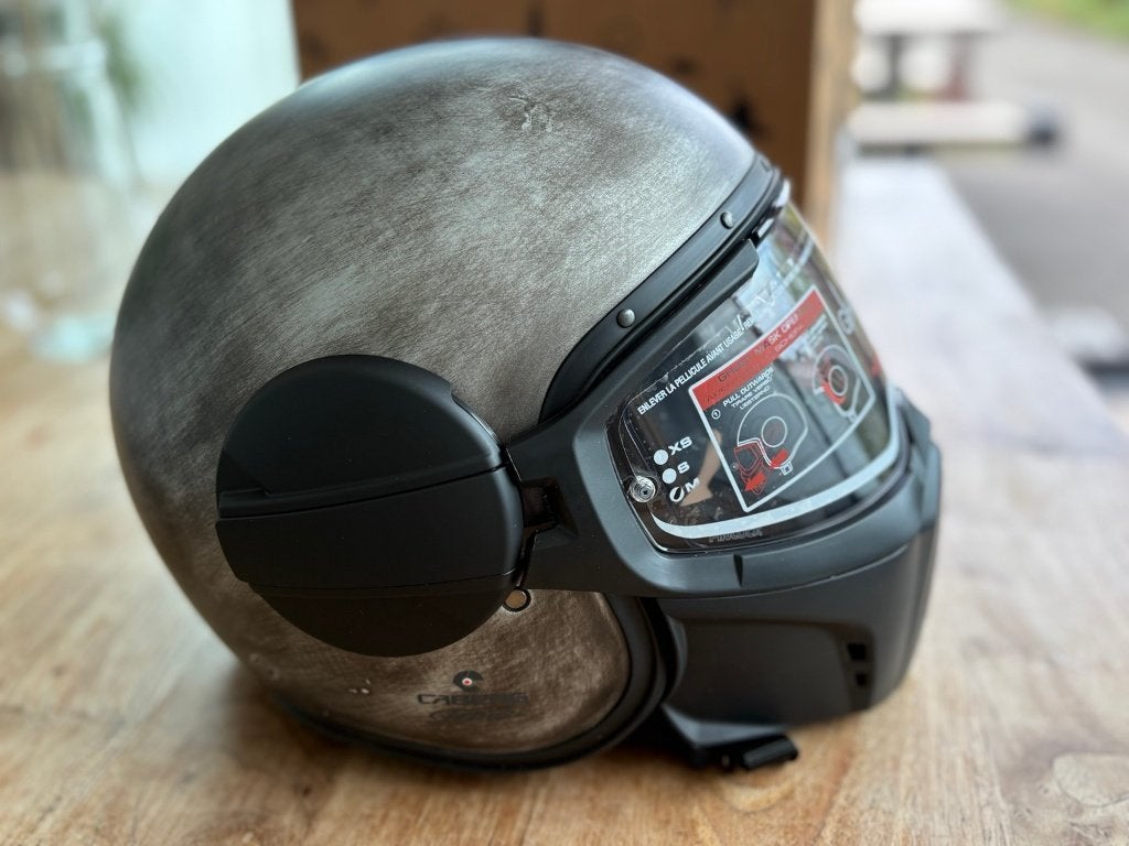 Caberg Jet Ghost Helmet Iron maat M, Nieuw met kaartje, M, Verzenden, Jethelm