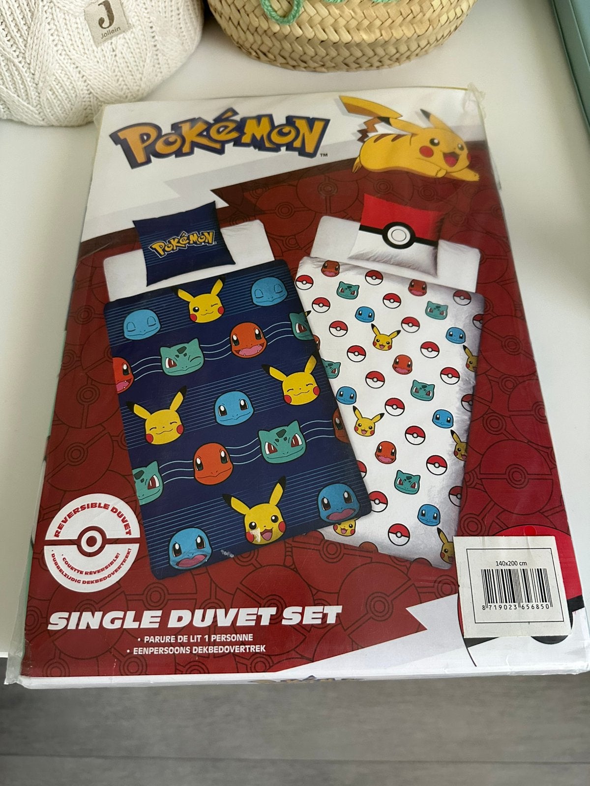 Housse de couette Pokémon, Enfants & Bébés, Neuf, Garçon ou Fille, Enlèvement ou Envoi, Housse de couette