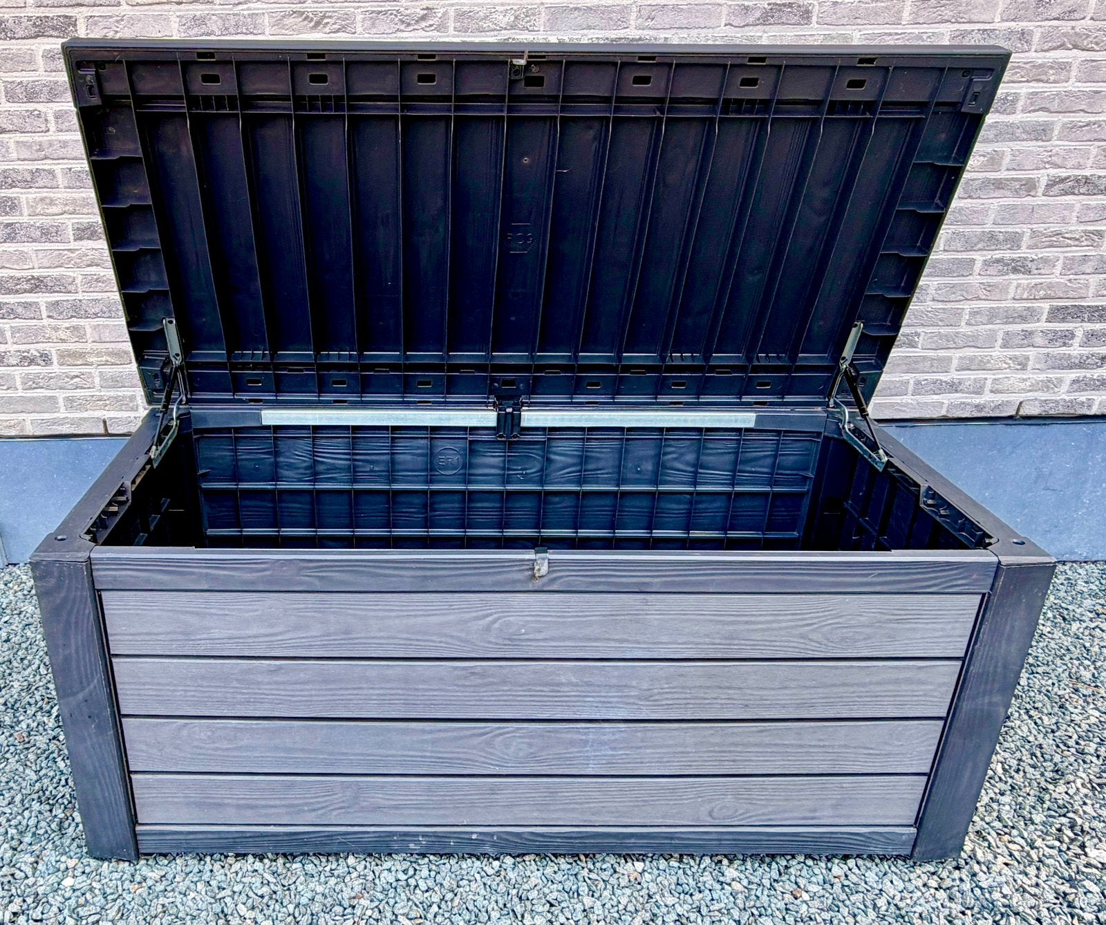 Keter Northwood Opbergbox 630L, Ophalen, Zo goed als nieuw, Kunststof, Overige typen