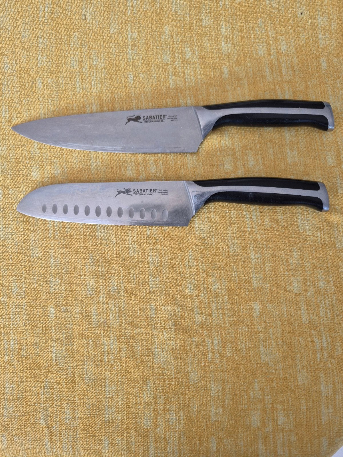 couteaux de chefs., Enlèvement