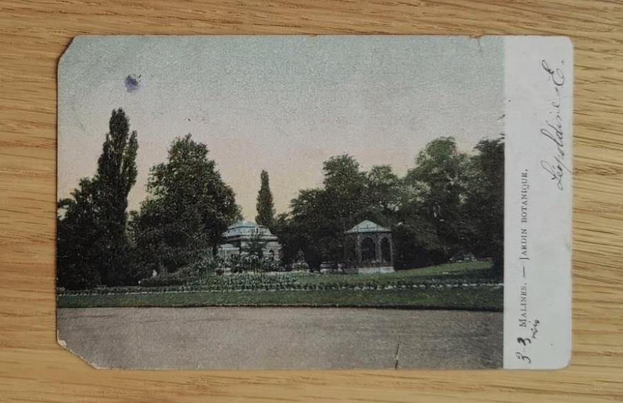 Malines Jardin Botanique, Envoi, Affranchie, Anvers