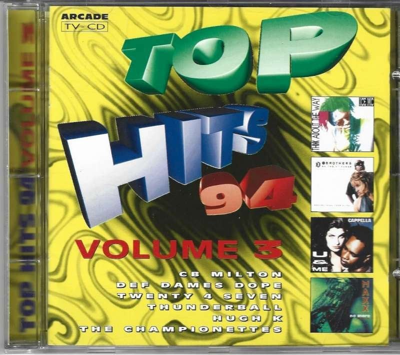 CD Top Hits 94 vol 3, Cd's en Dvd's, House, Ophalen of Verzenden, Zo goed als nieuw, Verzamelalbum