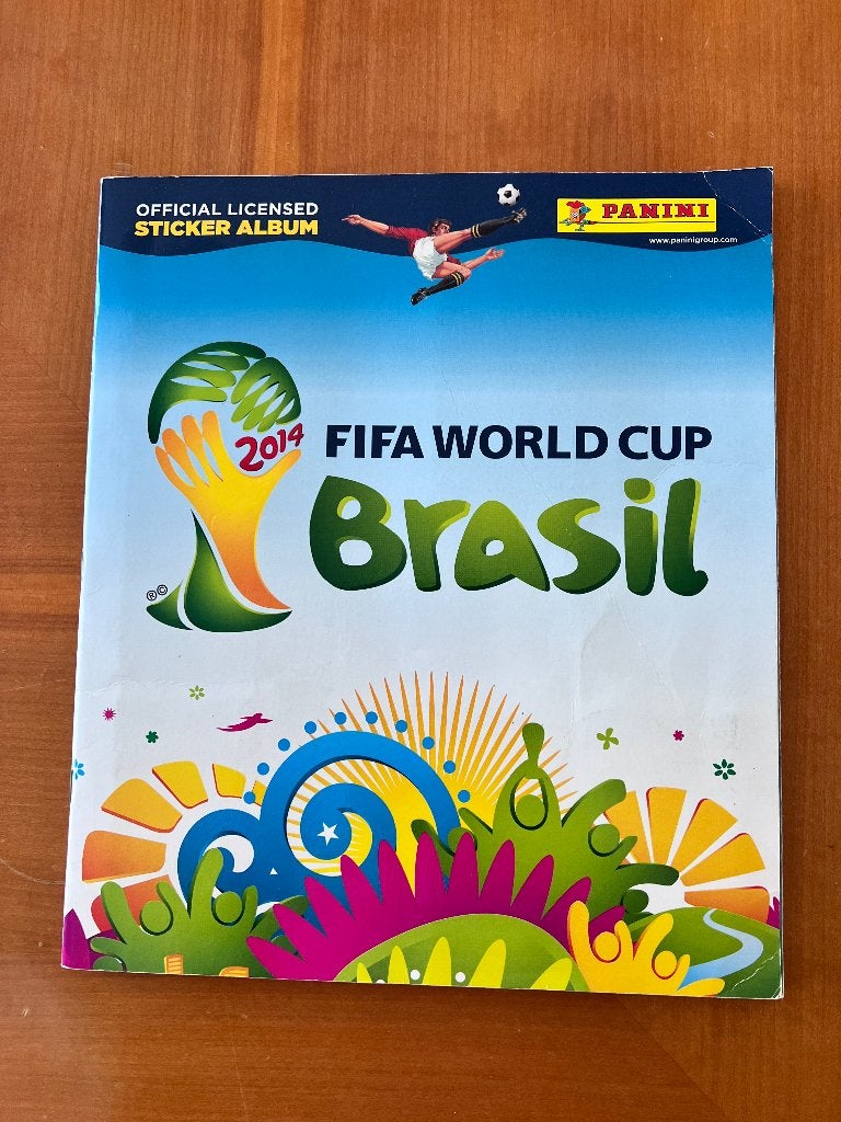 Panini Album Brésil 2014, Enlèvement ou Envoi, Comme neuf, Autocollants et Photos