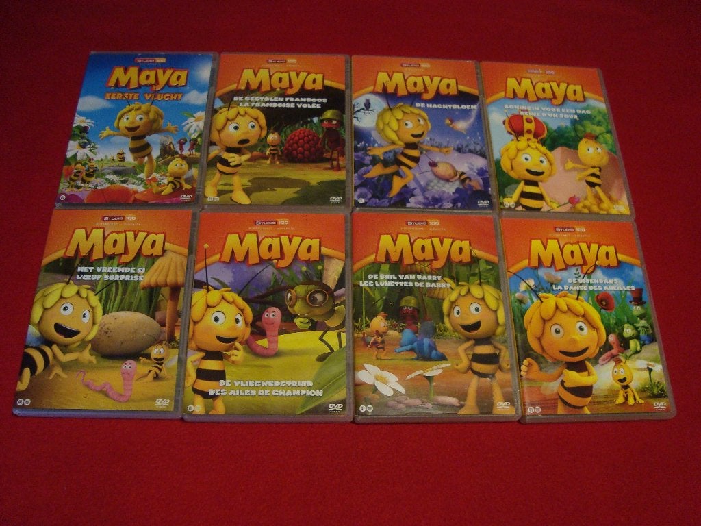 13 dvd's maya de bij, Ophalen of Verzenden