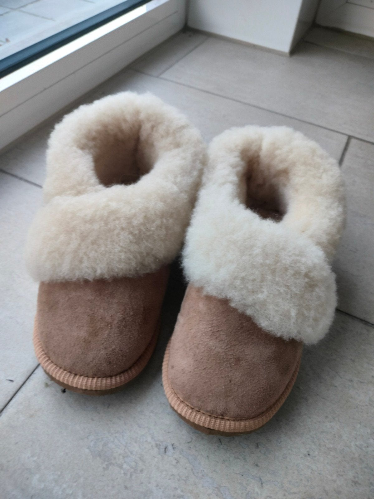 beige pantoffels winter m37, Ophalen of Verzenden