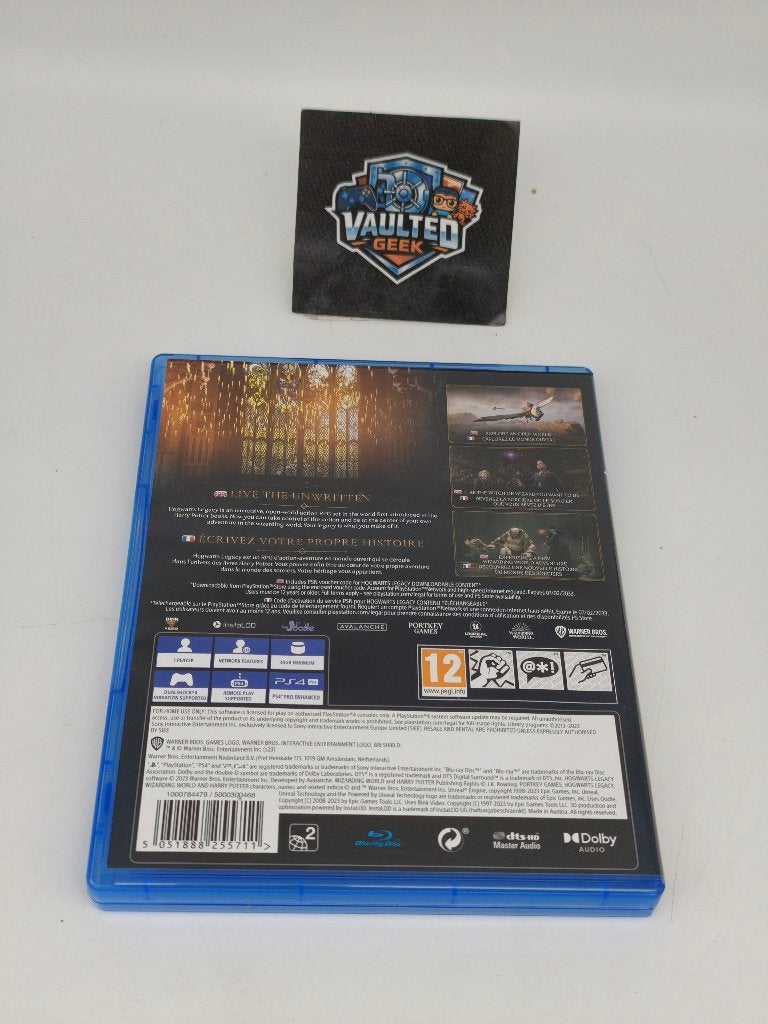 Hogwarts Legacy PS4, Games en Spelcomputers, Games | Sony PlayStation 4, 1 speler, Ophalen of Verzenden, Zo goed als nieuw, Role Playing Game (Rpg)