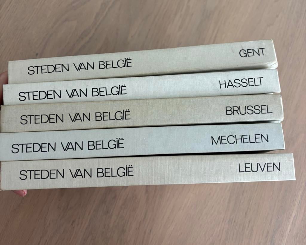 Steden van belgie, Enlèvement ou Envoi, Comme neuf