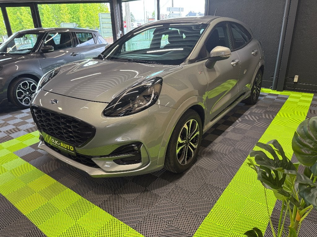 Ford Puma 1.0 ST-Line Garantie 12 mois, Autos, https://public.car-pass.be/vhr/f1da7940-4133-4177-9643-719a1a7b327d?lang=fr, Argent ou Gris