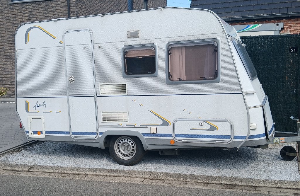 Dethleffs family 1998, Caravans en Kamperen, Standaardzit, 750 - 1000 kg, Particulier, Schokbreker
