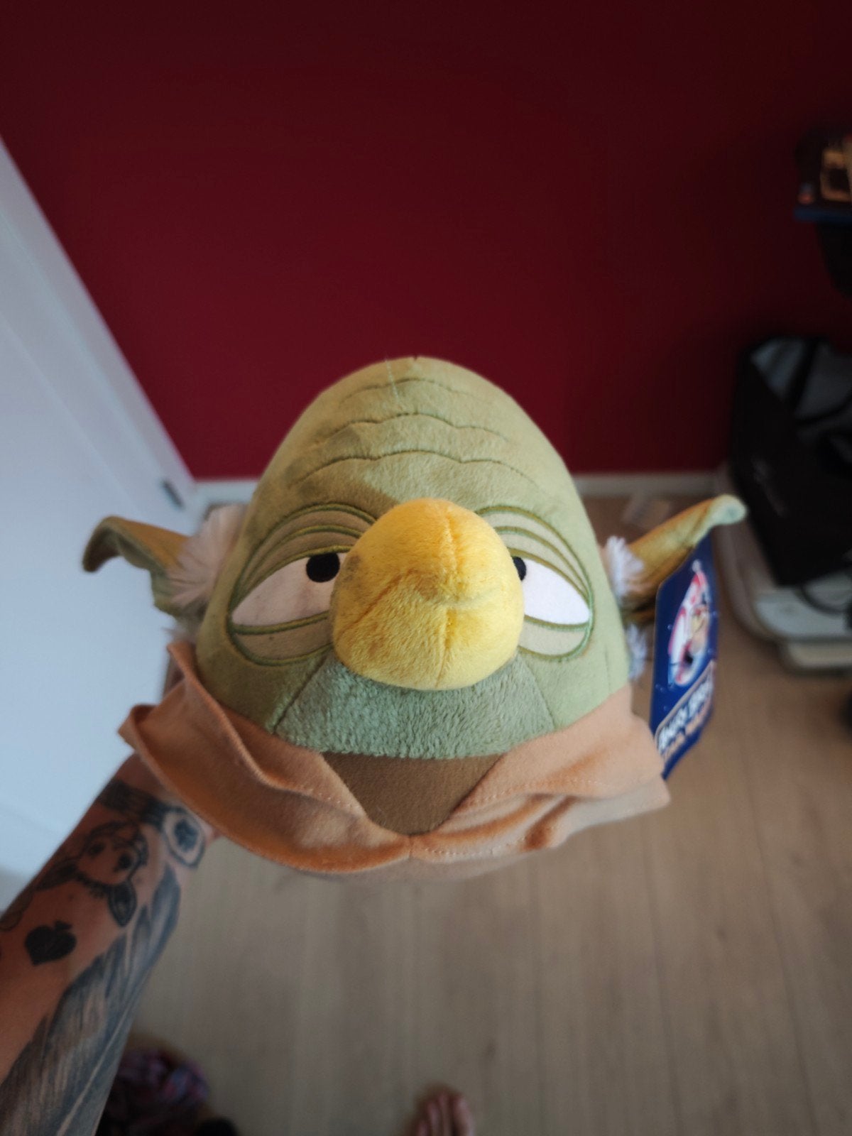 Joda angry birds, Kinderen en Baby's, Speelgoed | Knuffels en Pluche, Ophalen