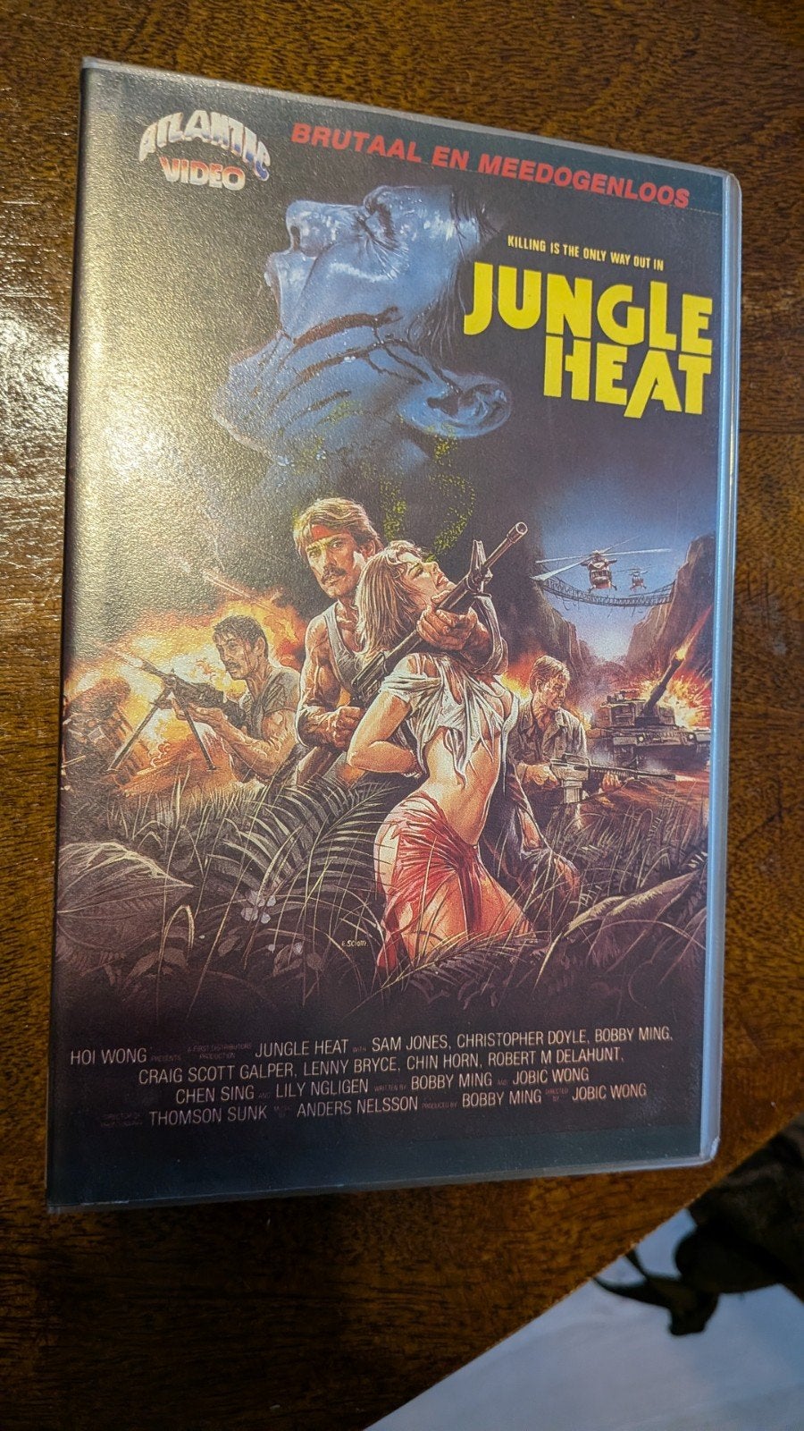 jungle heat, Ophalen of Verzenden, VHS, Ex-rental