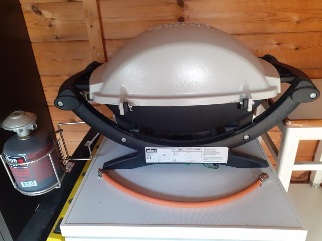 Weber gasbarbecue- Baby Q, Tuin en Terras, Ophalen