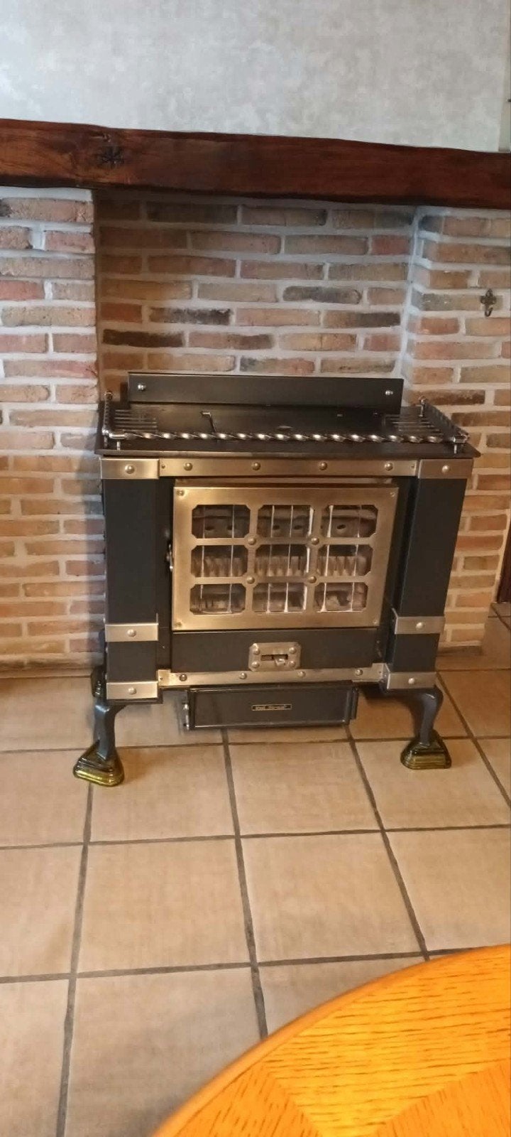 Kachel van Well Straler, Ophalen, Gebruikt, Vrijstaand, Hout