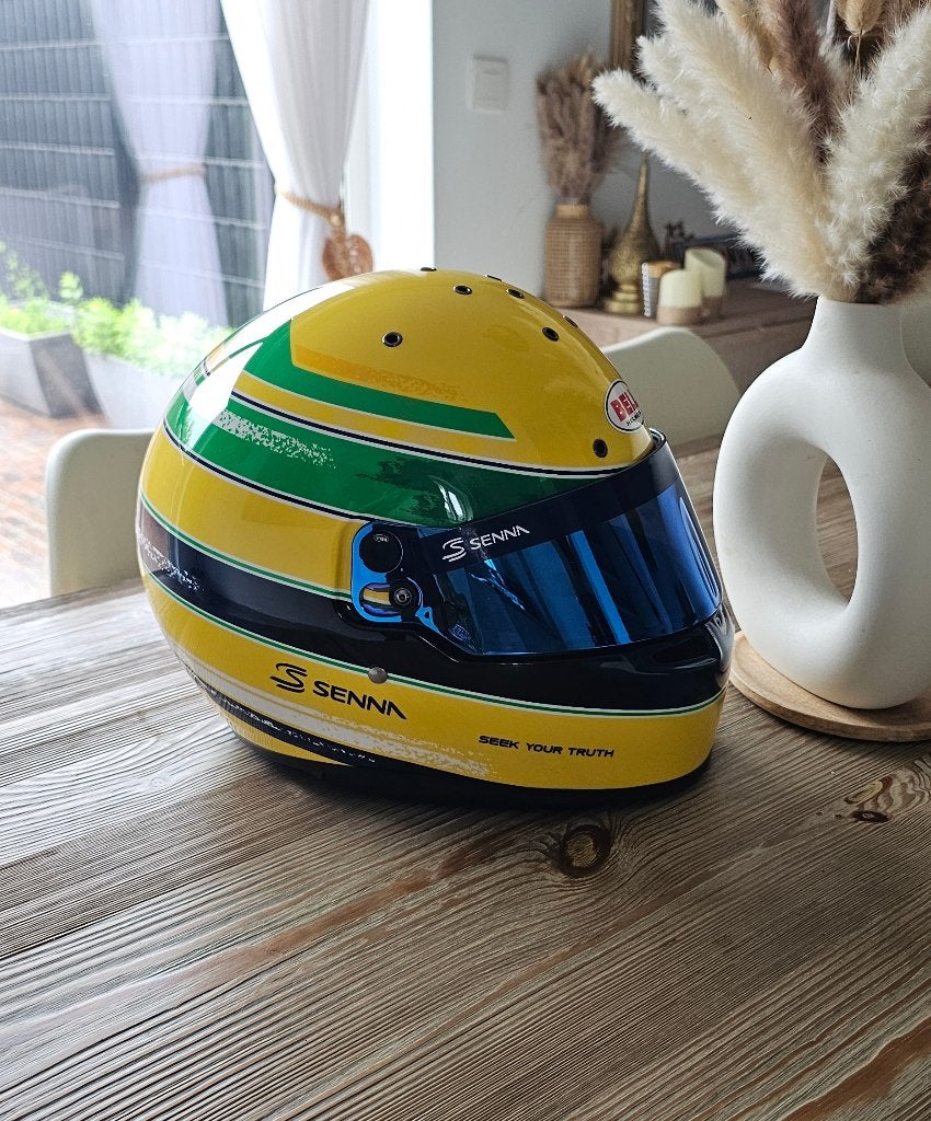 Bell KC7 Senna Edition / OMP / Bengio – Top karting set, Ophalen, Zo goed als nieuw, Helm of Handschoenen
