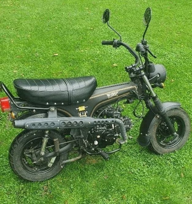 Bluroc Heritage 50cc (2023) – DAX model – Topstaat, Ophalen, Gebruikt, Overige typen, Bluroc