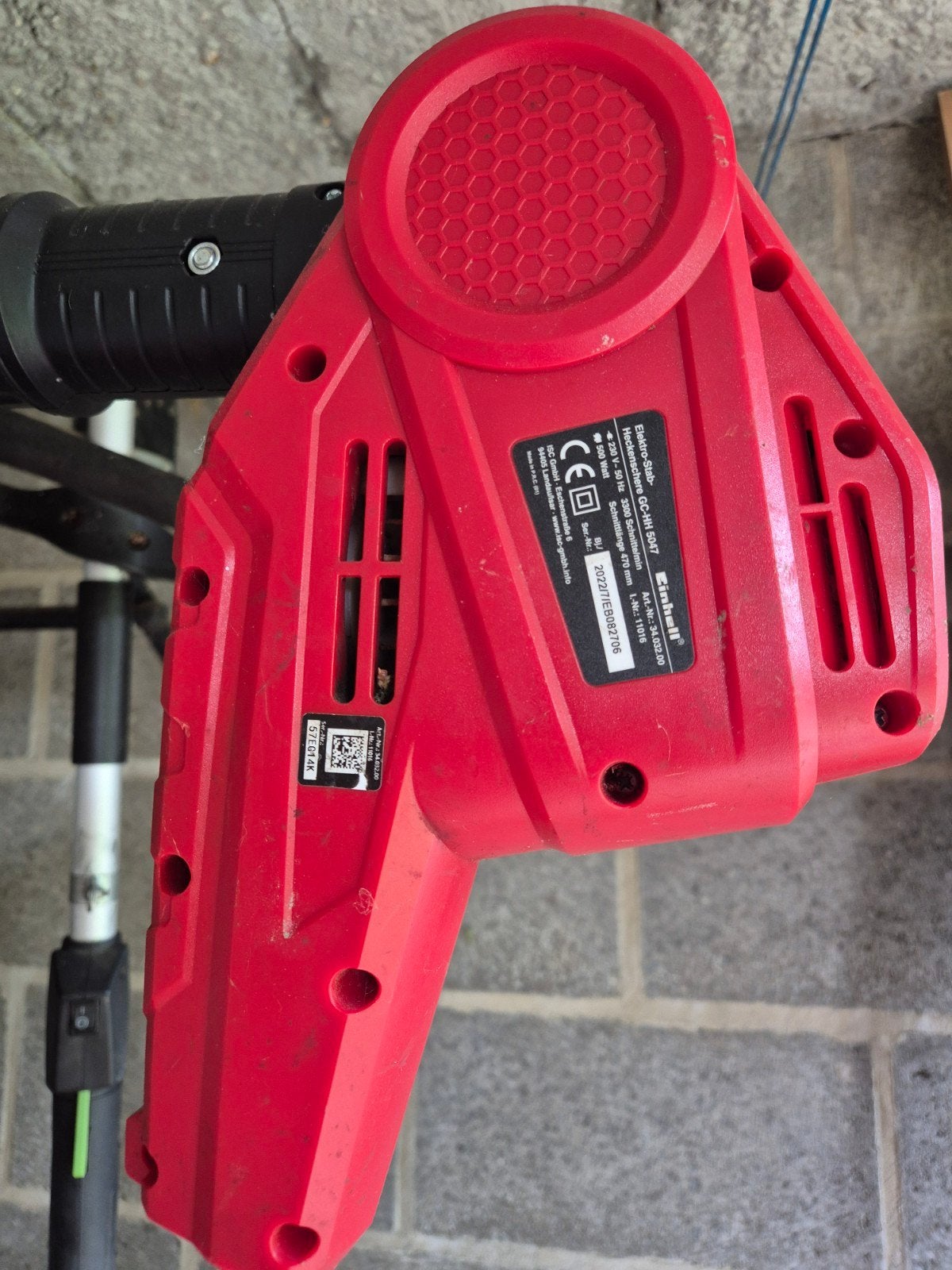 Taille haie telescopique EINHELL