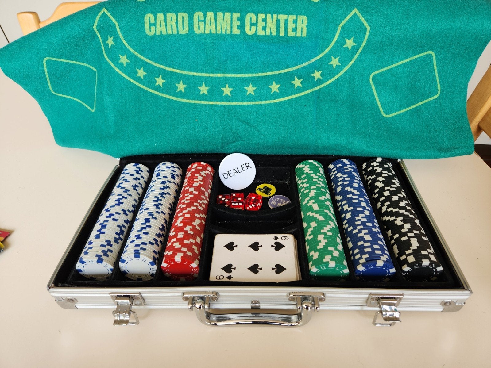 pokerspel, Ophalen