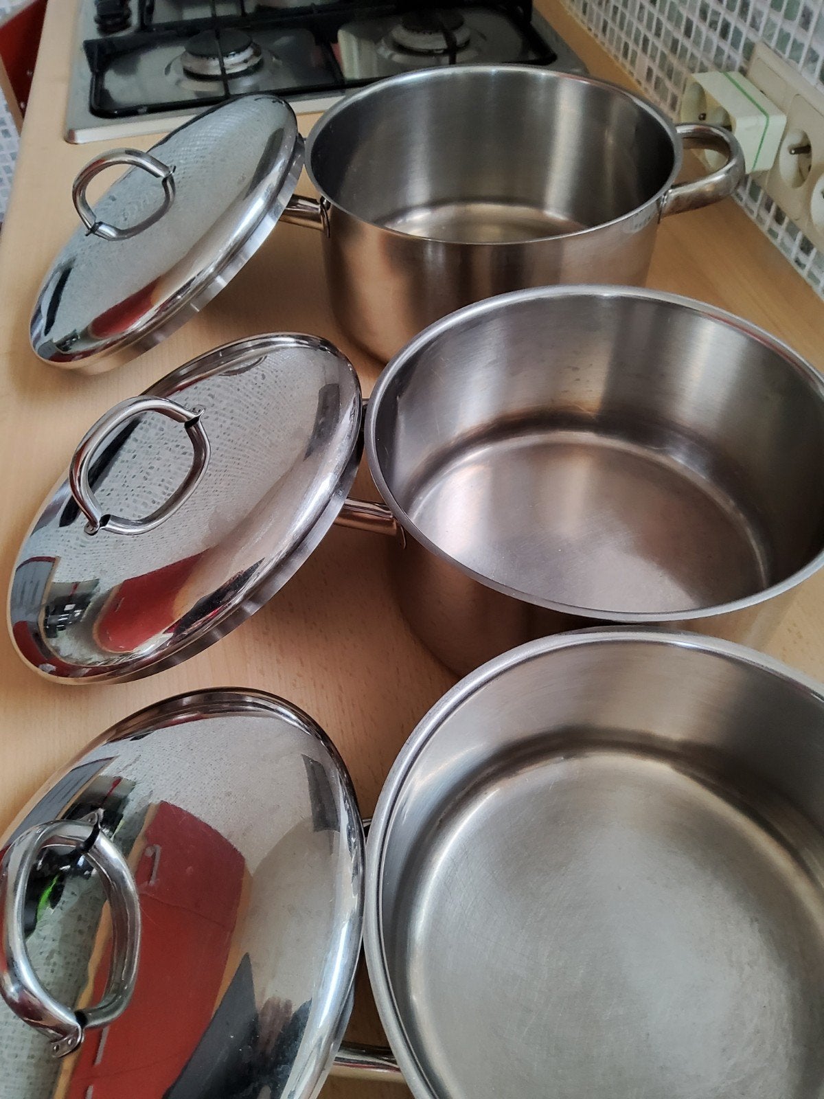 Kookpotten, geen inductie, Huis en Inrichting, Keuken | Potten en Pannen, Ophalen
