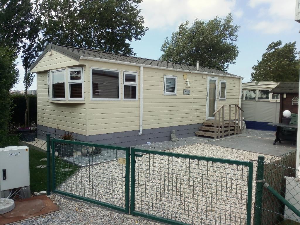 Stacaravan Europa New Horizon, Caravans en Kamperen, Stacaravans, tot en met 6, Ophalen