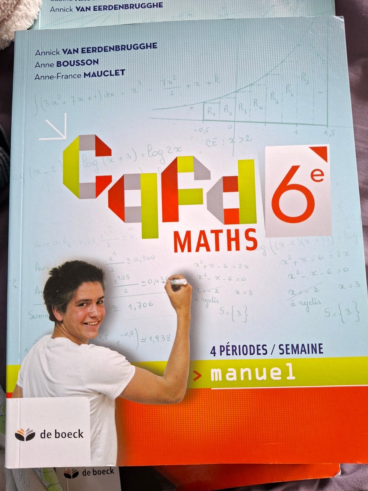 cqfd 6e   4h/semaine, Livres, Enlèvement, Comme neuf, Secondaire, Mathématiques A