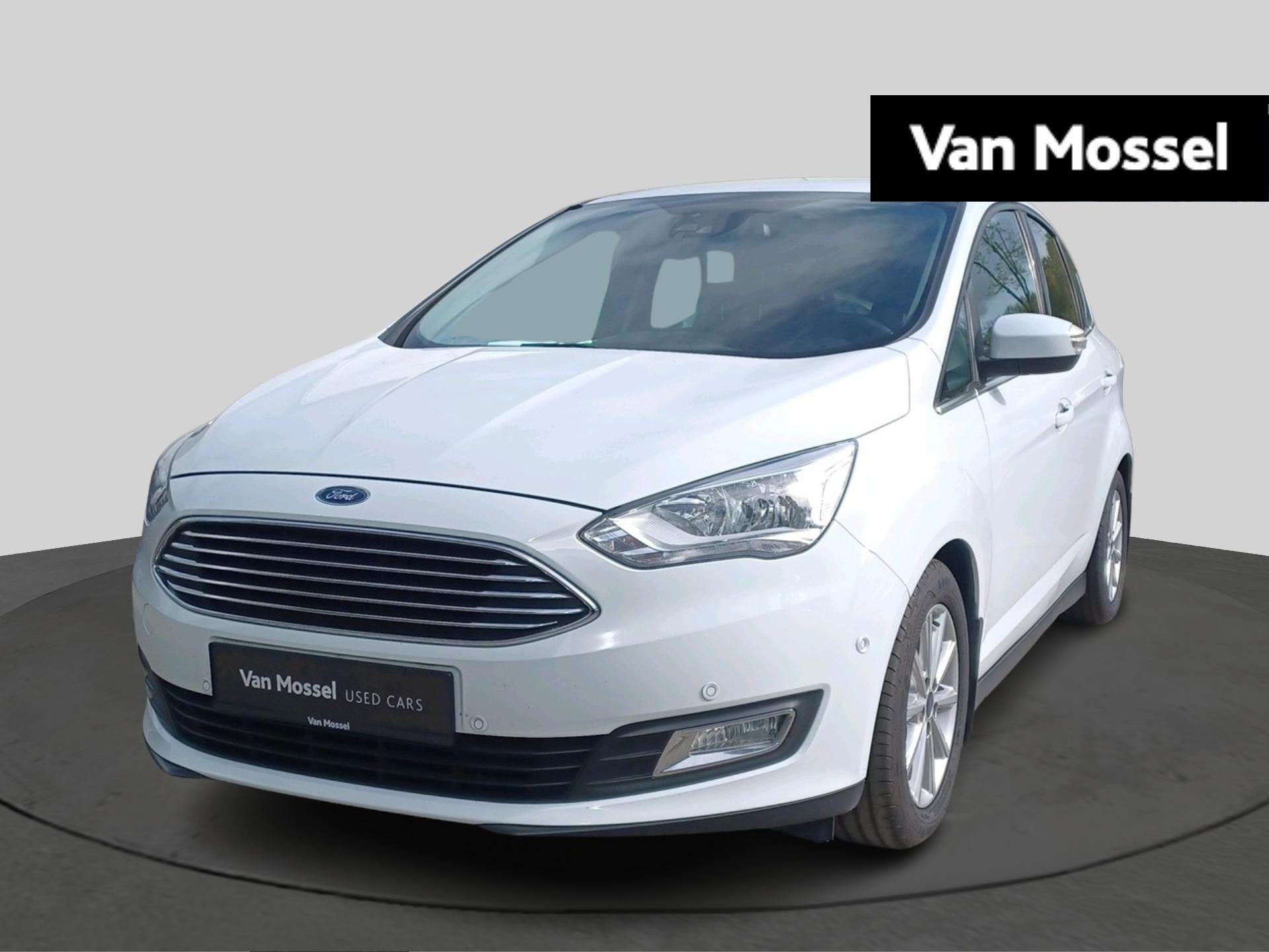 Ford C-Max Titanium - Leder - Trekhaak - Camera - GPS, Voorwielaandrijving, Gebruikt, 110 kW, 4 cilinders