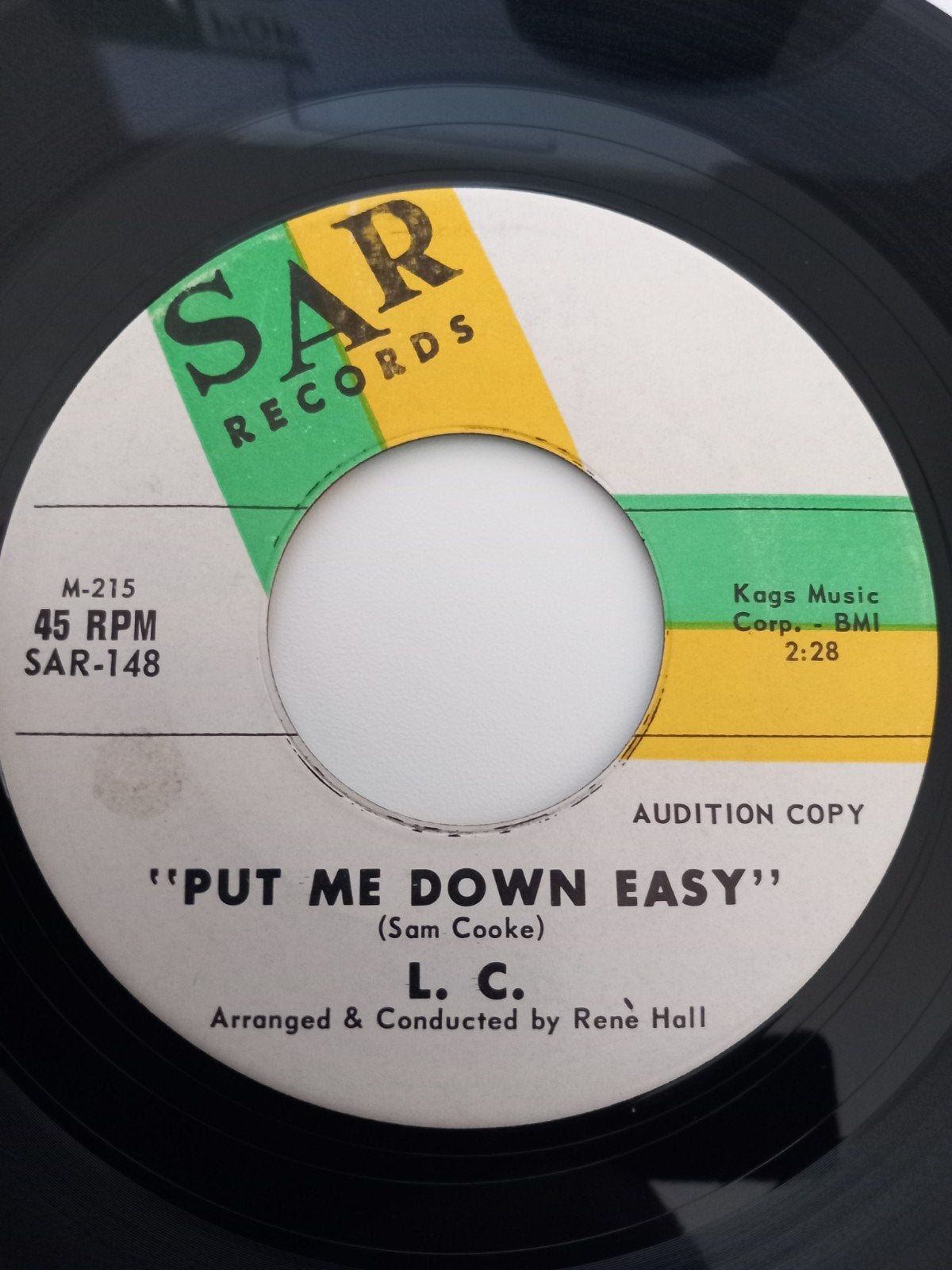 L.C.COOKE . PUT ME DOWN EASY .R&B 60S USA 45T, R&B