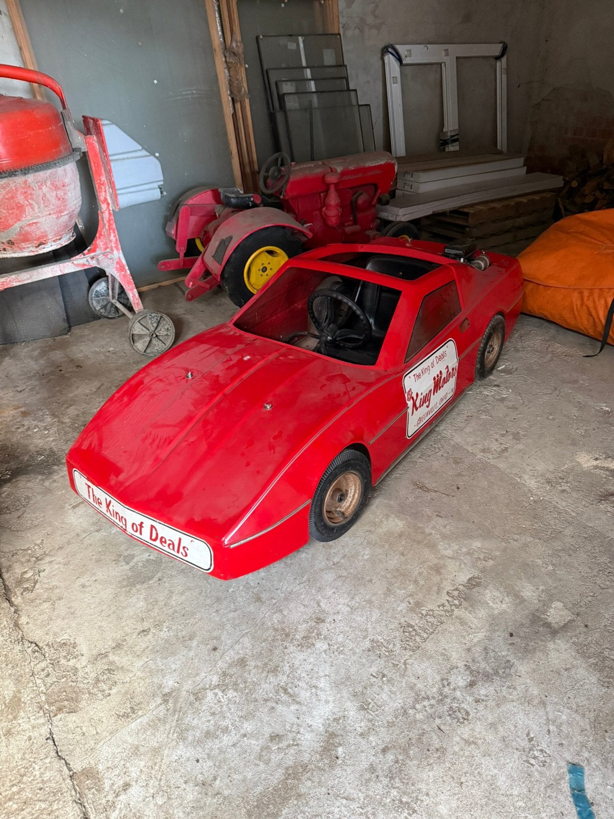Mini corvette junior car, Antiek en Kunst, Ophalen