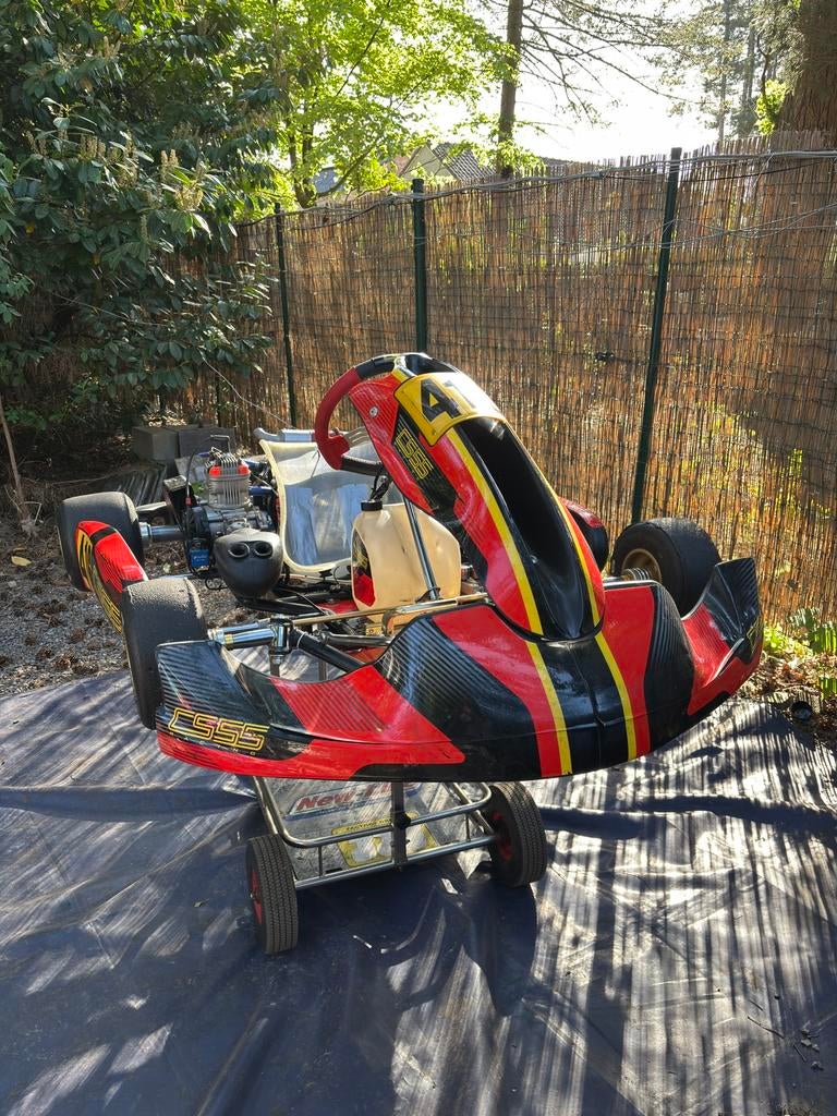 CS55 Iame X30, Ophalen, Zo goed als nieuw, Kart