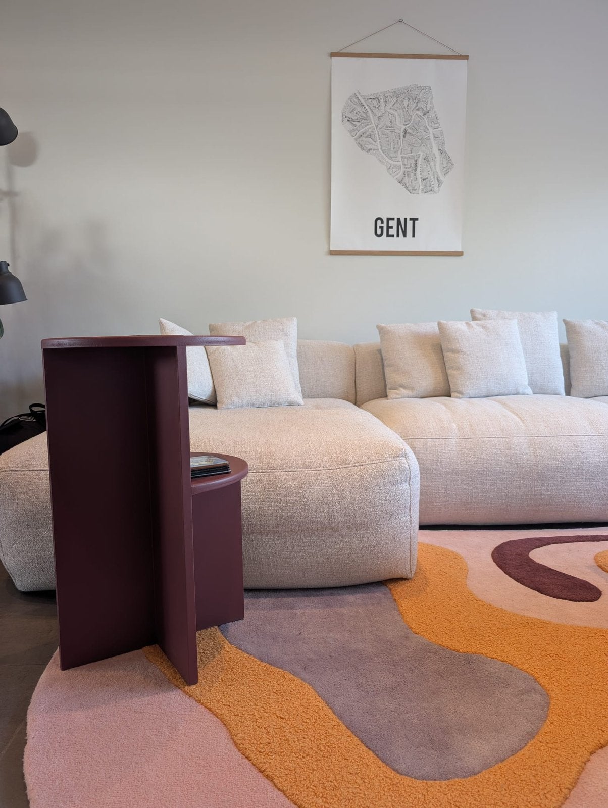 Zelfgemaakt bijzettafel, Enlèvement, Comme neuf