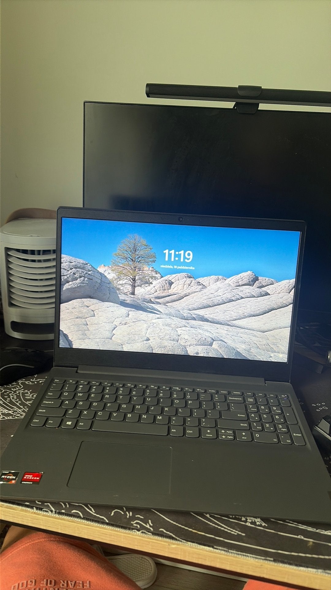 Ordinateur portable Lenovo Ryzen 5 Windows 11, Informatique & Logiciels, Comme neuf, 3 à 4 Ghz, SSD, Enlèvement ou Envoi