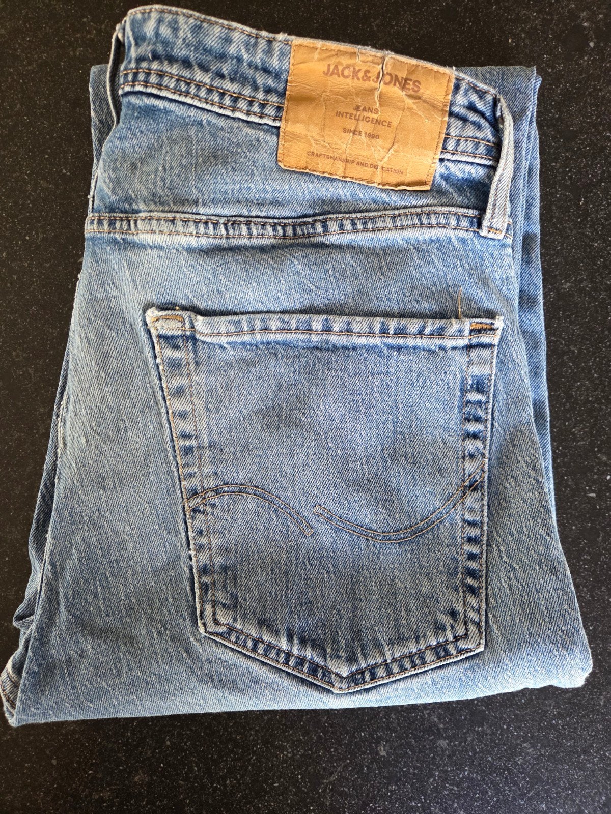 Jeansbroek Jack & Jones, Blauw, Overige jeansmaten, Ophalen of Verzenden, Zo goed als nieuw
