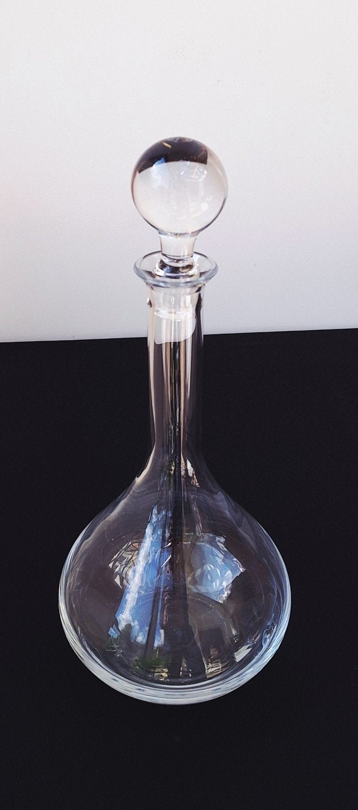 Kristallen wijnkaraf 'Cristal de Vannes', Ophalen of Verzenden