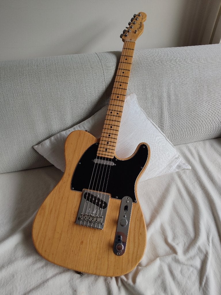 Fender American Telecaster natural blonde, Musique & Instruments, Enlèvement, Utilisé, Solid body, Fender