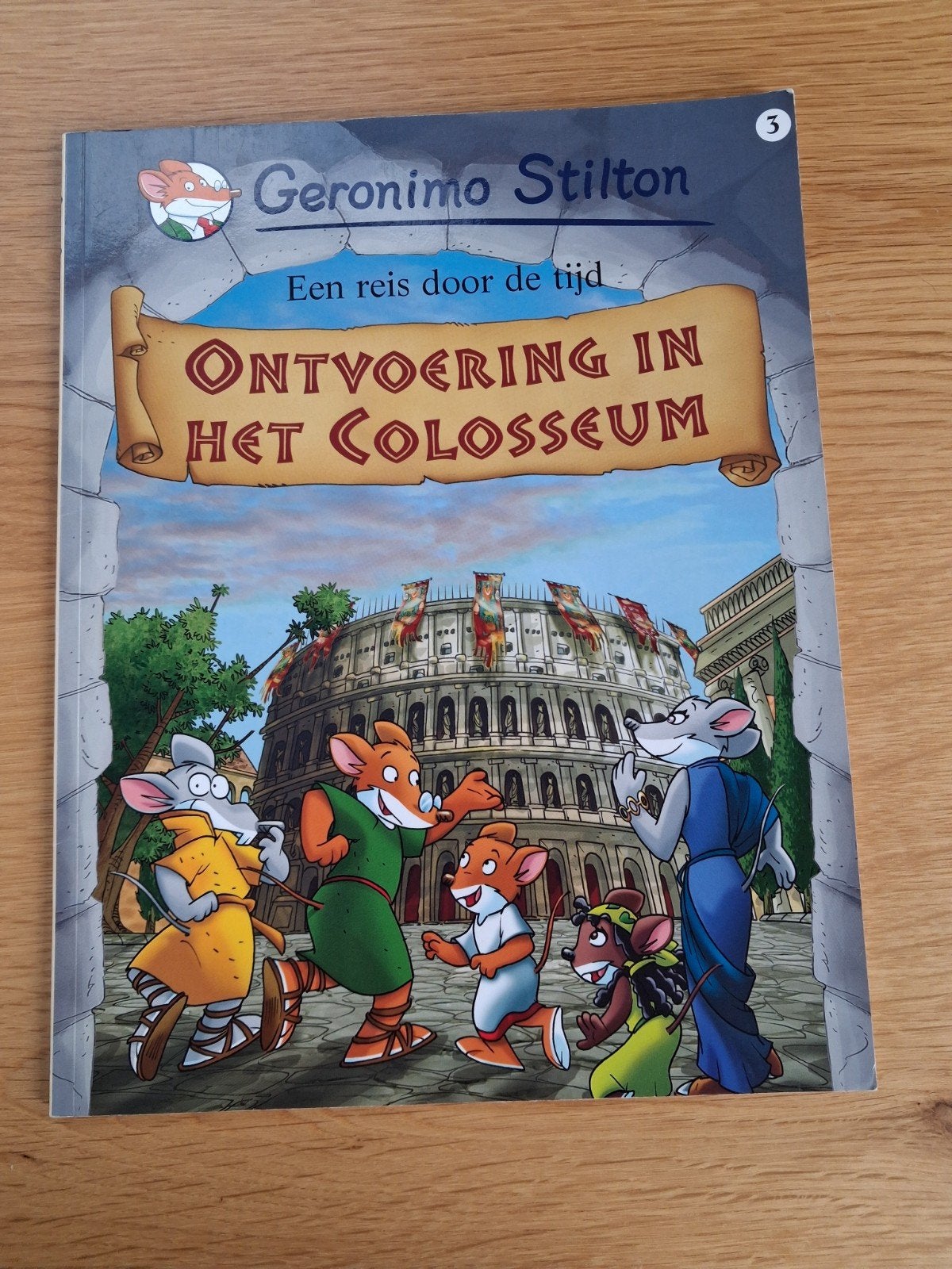 Geronimo Stilton - Stilton strip 3, Boeken, Ophalen of Verzenden, Geronimo Stilton