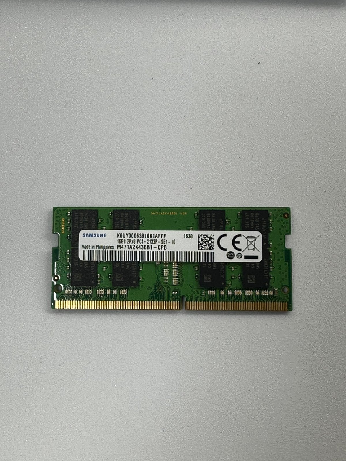 Barrette de mémoire Samsung 16 Go DDR4 SO-DIMM neuve, Enlèvement ou Envoi, Comme neuf, DDR4
