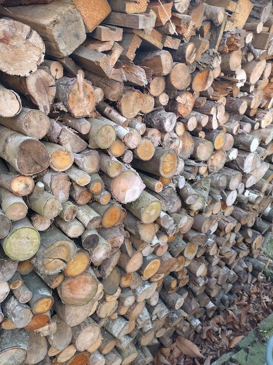 aanmaak brandhout diameter 5 tot 15 cm , 33cm lang, Ophalen