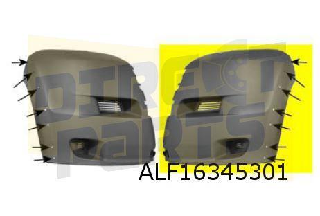 Citroen/Peugeot/Fiat voorbumperdeel (Links) grijs MQ+ 983563, Neuf, -, Citroën, -