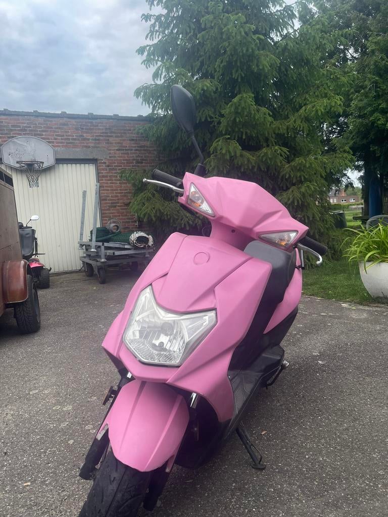 Roze scooter Sym orbit 3, Ophalen, Gebruikt, Overige modellen, Klasse A (25 km/u)