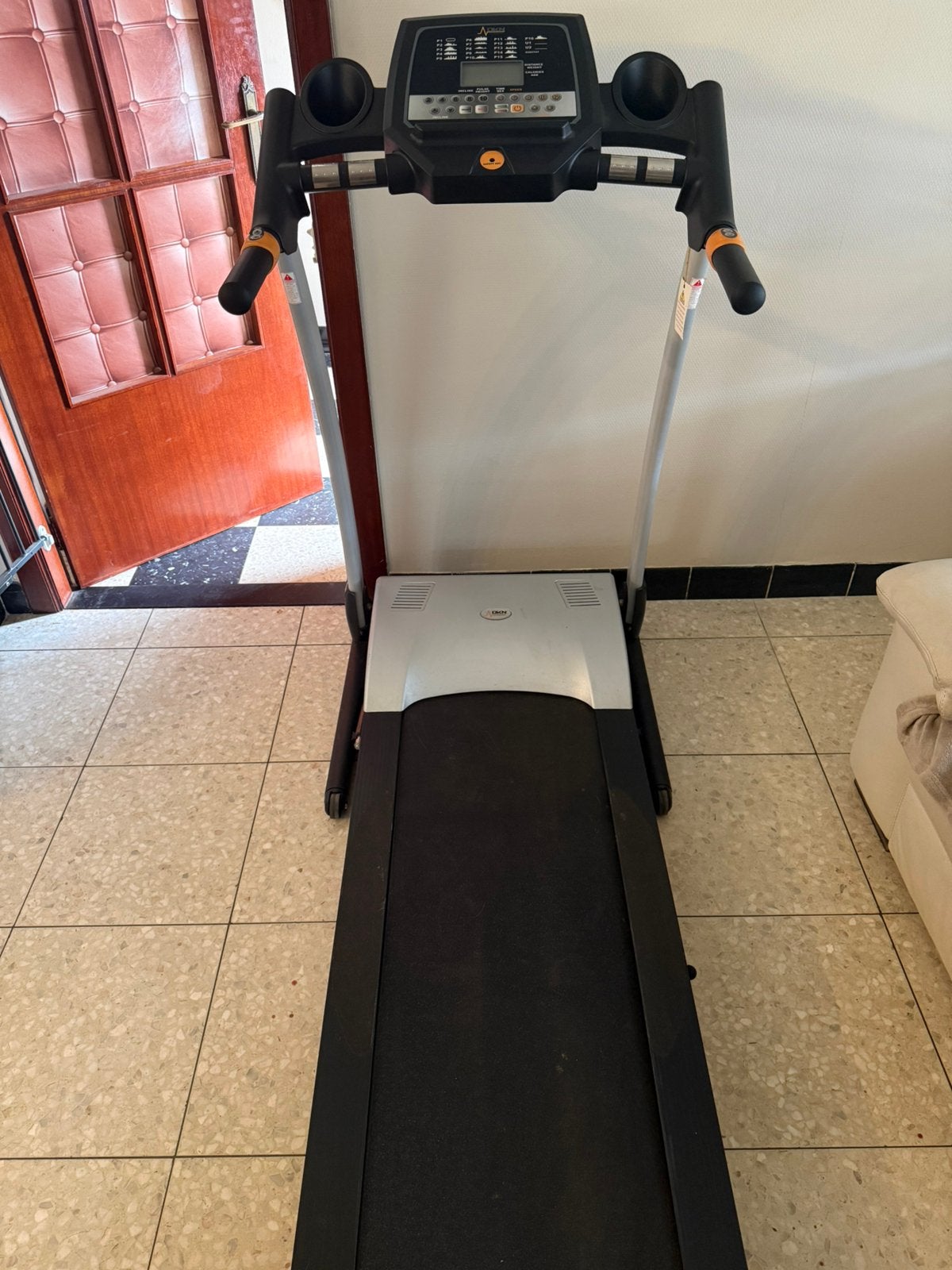 Loopband merk dkn, Sport en Fitness, Ophalen, Zo goed als nieuw, Loopband