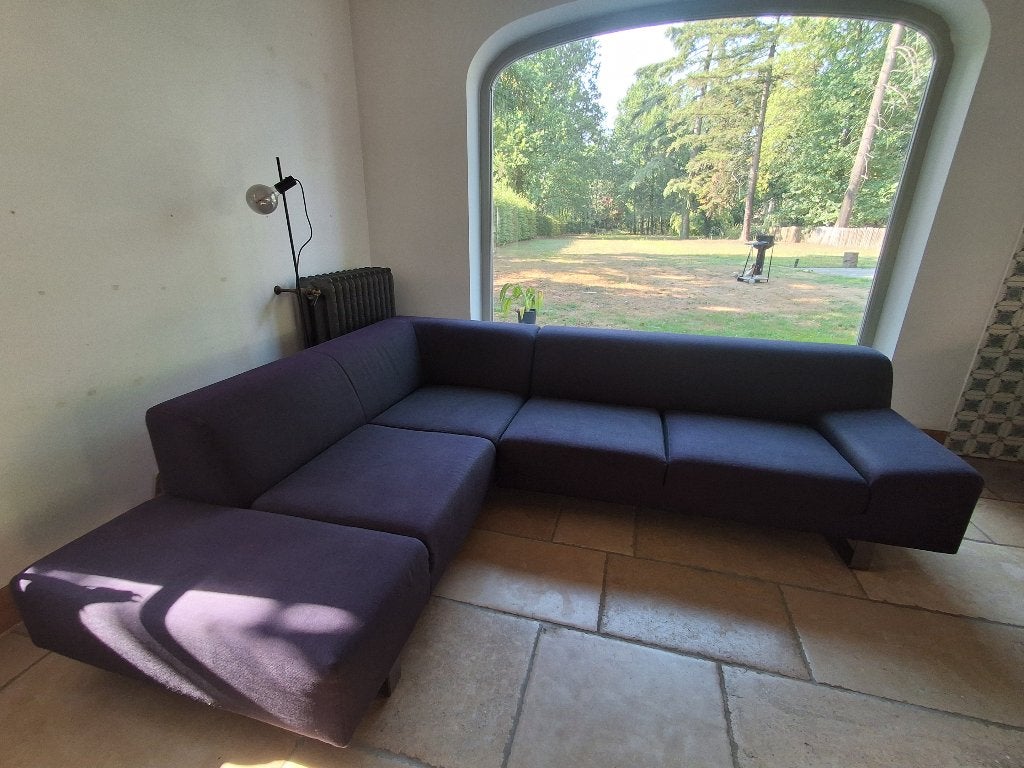 Hoekzetel, Huis en Inrichting, Zetels | Complete zithoeken, Ophalen, Gebruikt, Stof